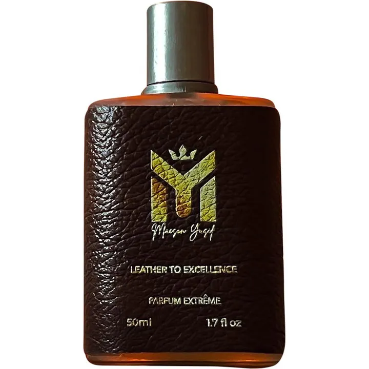 Maison Yusif Leather to Excellence perfume bottle