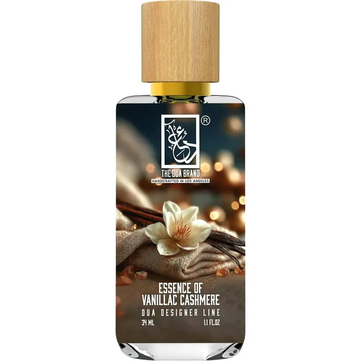 The Dua Brand Essence of Vanillac Cashmere perfume bottle