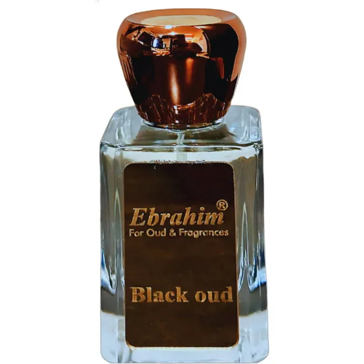 Ebrahim Black Oud perfume bottle