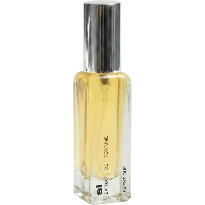 sign locked Silent Oud perfume bottle