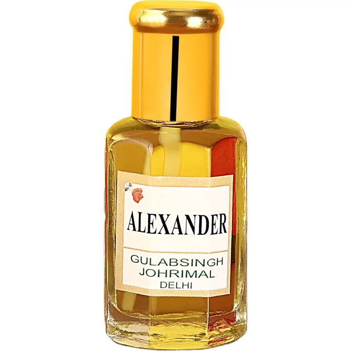 Gulabsingh Johrimal Alexander parfüm şişesi