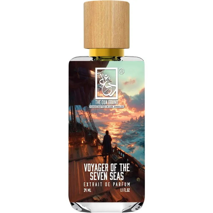 The Dua Brand Voyager of the Seven Seas perfume bottle