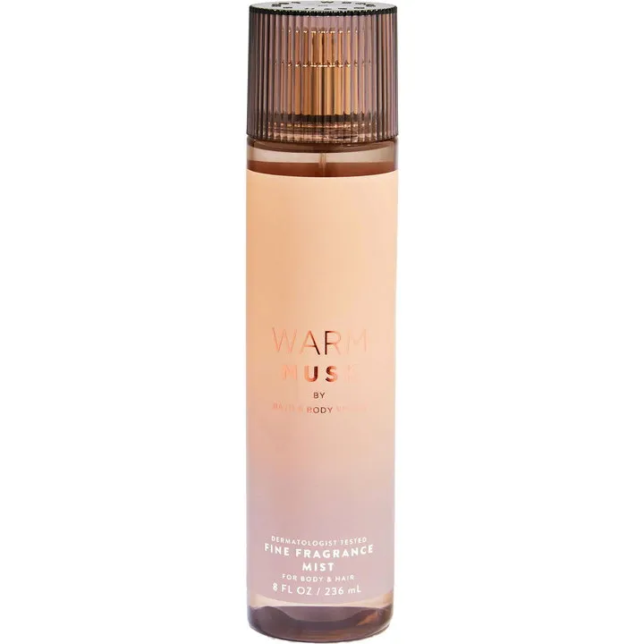 Bath & Body Works Warm Musk (Fragrance Mist) perfume bottle