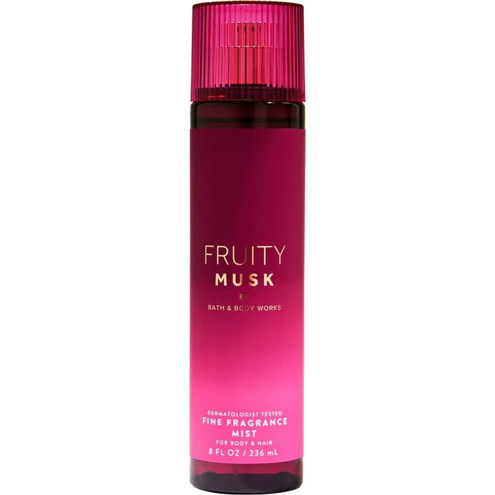 Bath & Body Works Fruity Musk (Fragrance Mist) parfüm şişesi