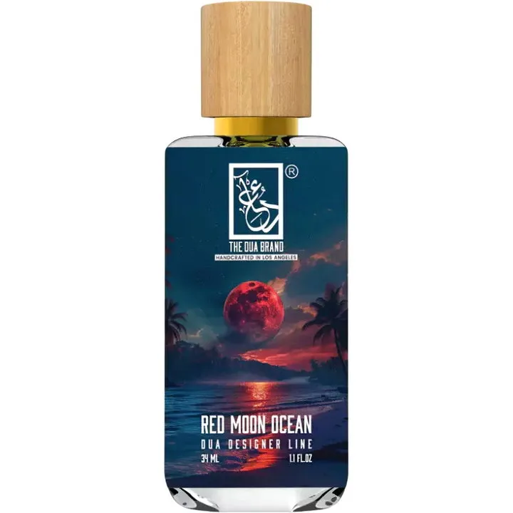 The Dua Brand Red Moon Ocean perfume bottle