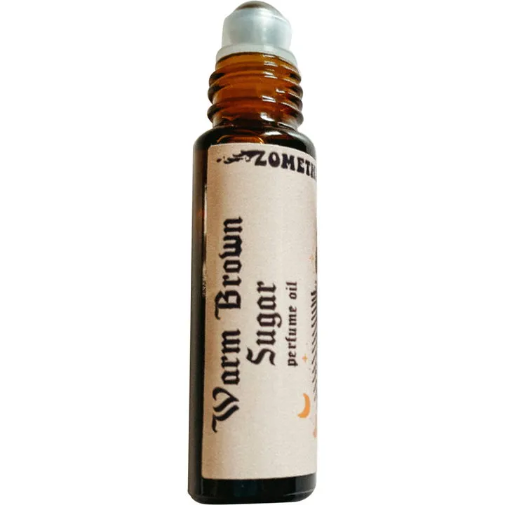 Zomething Strange Warm Brown Sugar perfume bottle