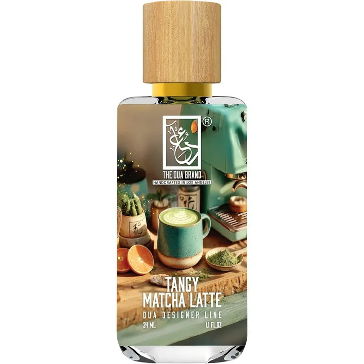 The Dua Brand Tangy Matcha Latte perfume bottle