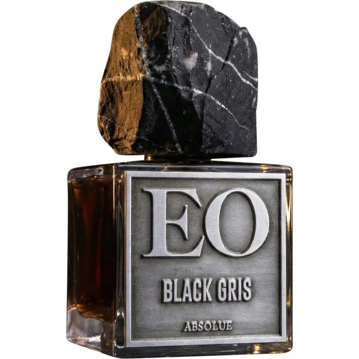 Ensar Oud Black Gris: Obsidian parfüm şişesi