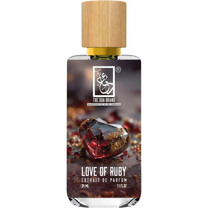 The Dua Brand Love of Ruby perfume bottle