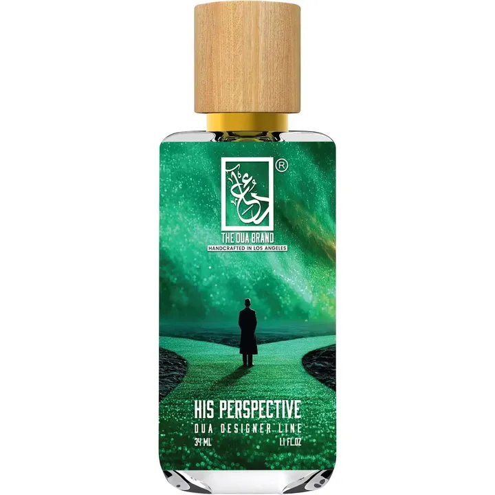 The Dua Brand His Perspective perfume bottle