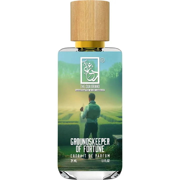 The Dua Brand Groundskeeper of Fortune perfume bottle