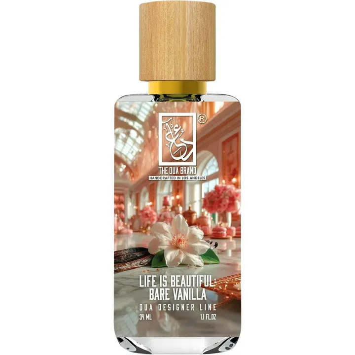 The Dua Brand Life Is Beautiful: Bare Vanilla parfüm şişesi