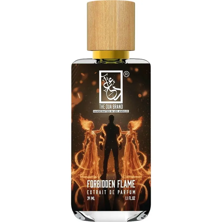The Dua Brand Forbidden Flame perfume bottle