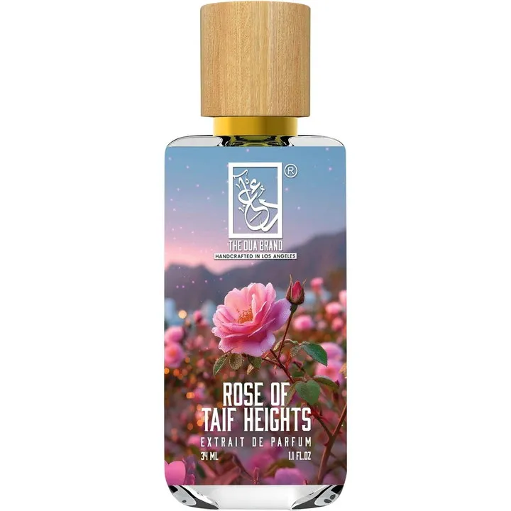 The Dua Brand Rose of Taif Heights perfume bottle