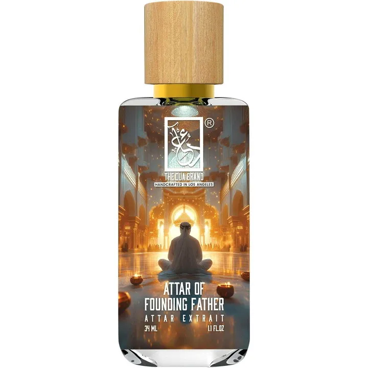 The Dua Brand Attar of Founding Father perfume bottle