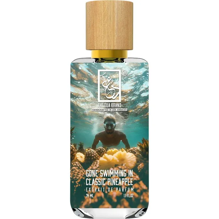 The Dua Brand Gone Swimming in Classic Pineapple perfume bottle
