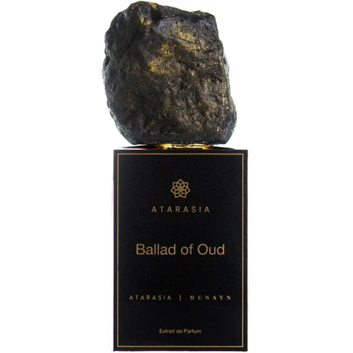Atarasia x Hunayn - Ballad of Oud perfume bottle