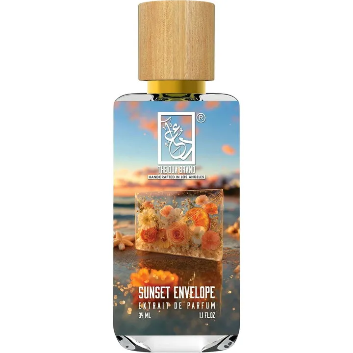 The Dua Brand Sunset Envelope perfume bottle