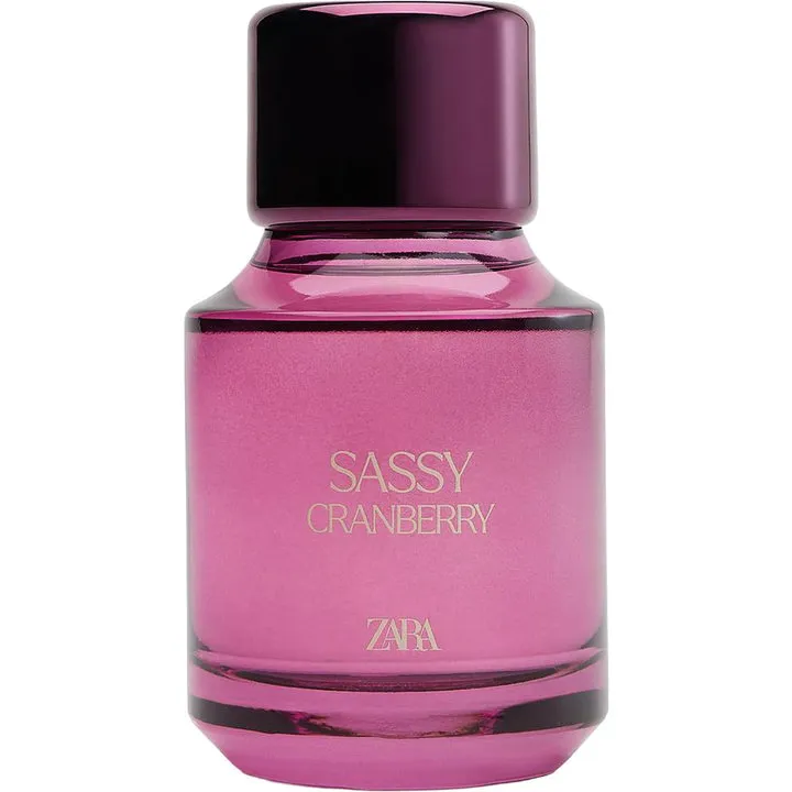 Zara Sassy Cranberry parfüm şişesi