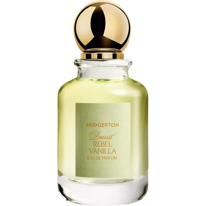 Bridgerton Dearest Rebel Vanilla perfume bottle