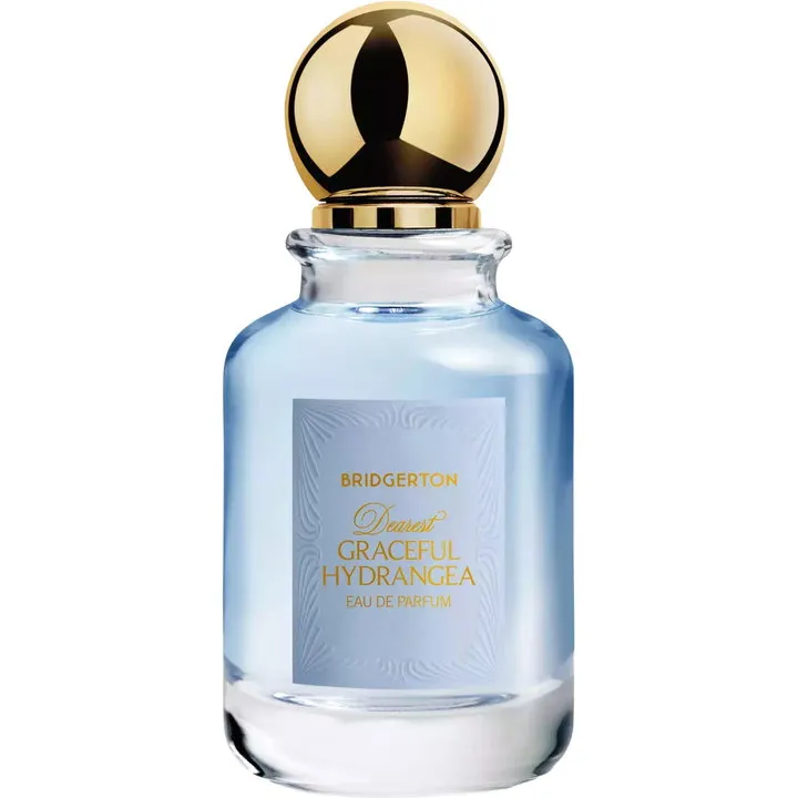Bridgerton Dearest Graceful Hydrangea perfume bottle
