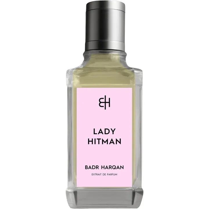 Badr Harqan Lady Hitman perfume bottle