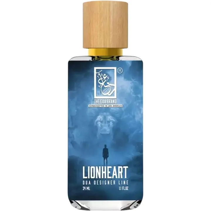 The Dua Brand Lionheart perfume bottle
