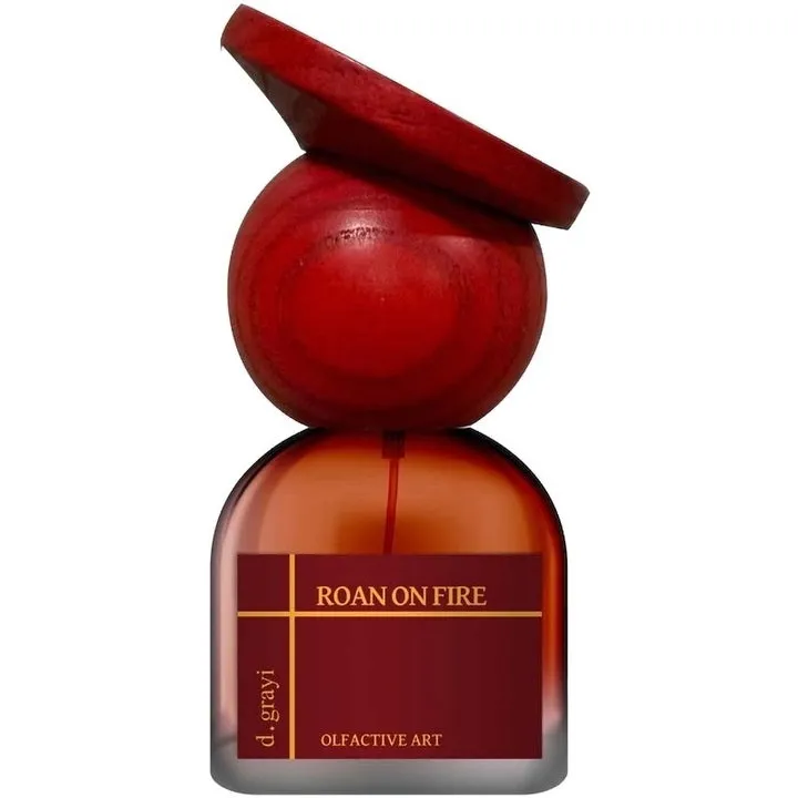 D. Grayi Roan on Fire perfume bottle