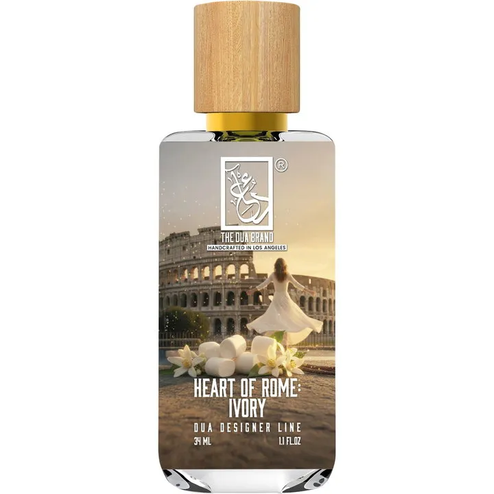 The Dua Brand Heart of Rome: Ivory parfüm şişesi