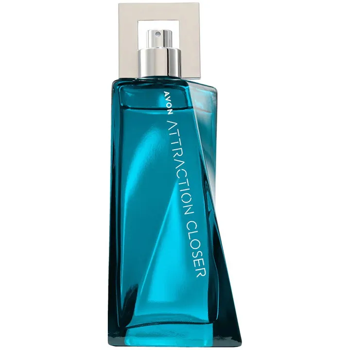 Avon Attraction Closer for Him perfume bottle