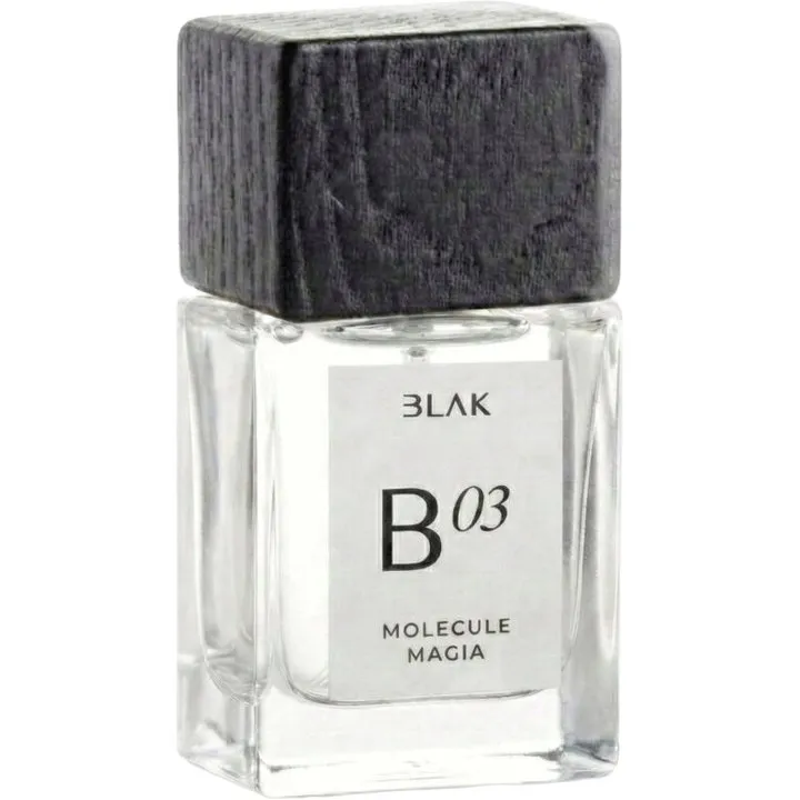 Blak Molecule B03 Magia parfüm şişesi