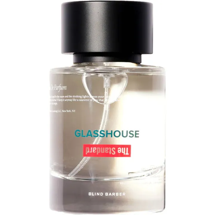 Blind Barber Glasshouse perfume bottle