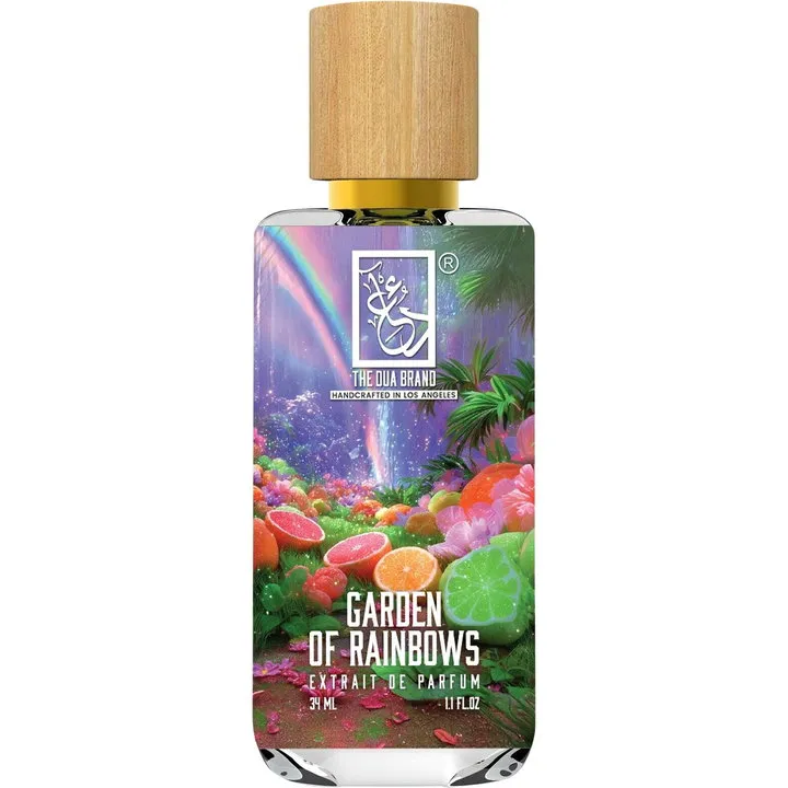 The Dua Brand Garden of Rainbows perfume bottle