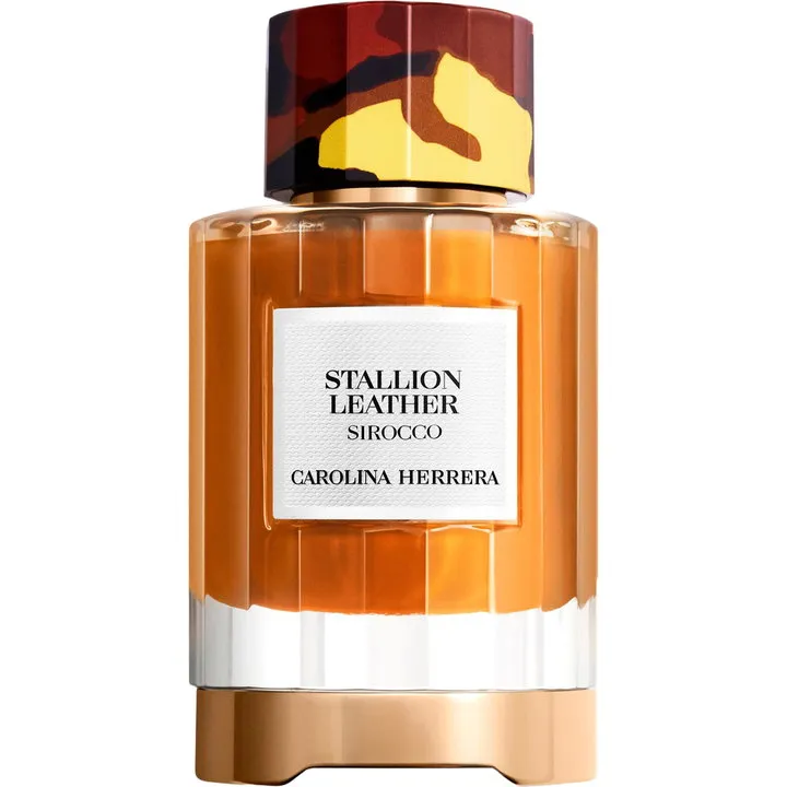 Carolina Herrera Stallion Leather Sirocco parfüm şişesi