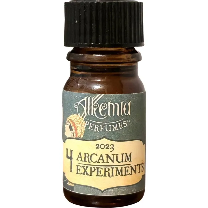 Alkemia Arcanum Experiments 2023 - 4 perfume bottle