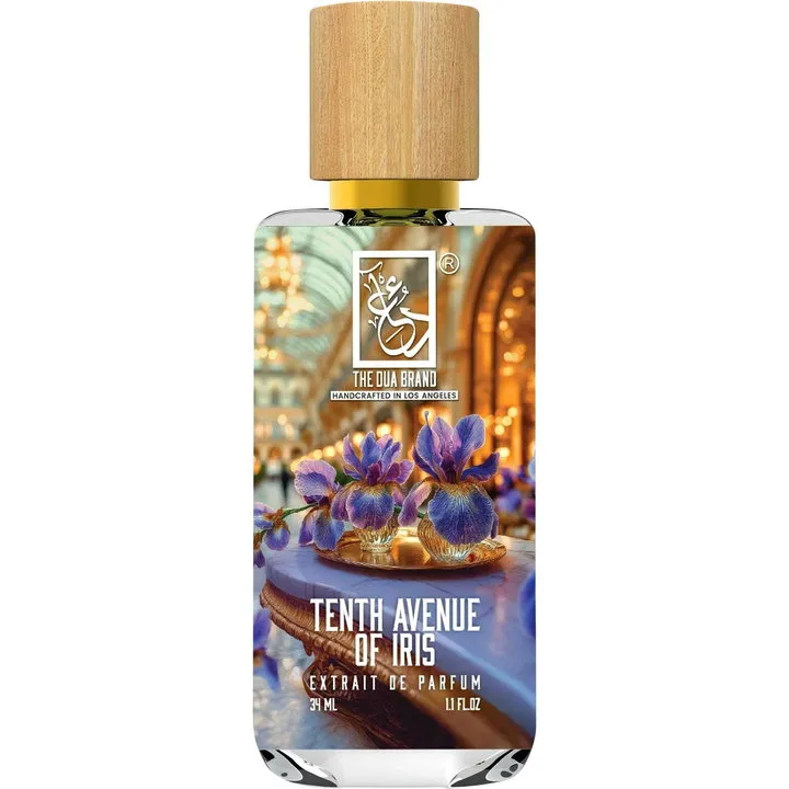 The Dua Brand Tenth Avenue of Iris perfume bottle