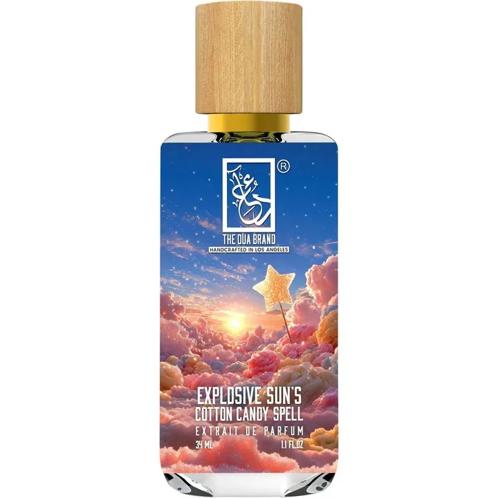The Dua Brand Explosive Sun's Cotton Candy Spell parfüm şişesi