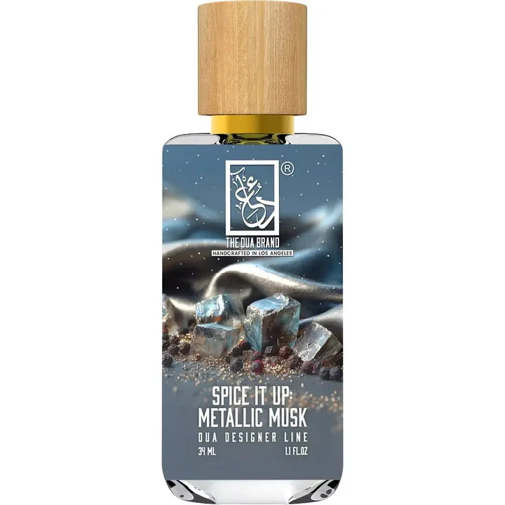 The Dua Brand Spice It Up: Metallic Musk parfüm şişesi