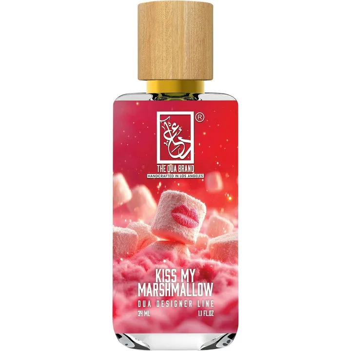 The Dua Brand Kiss My Marshmallow perfume bottle