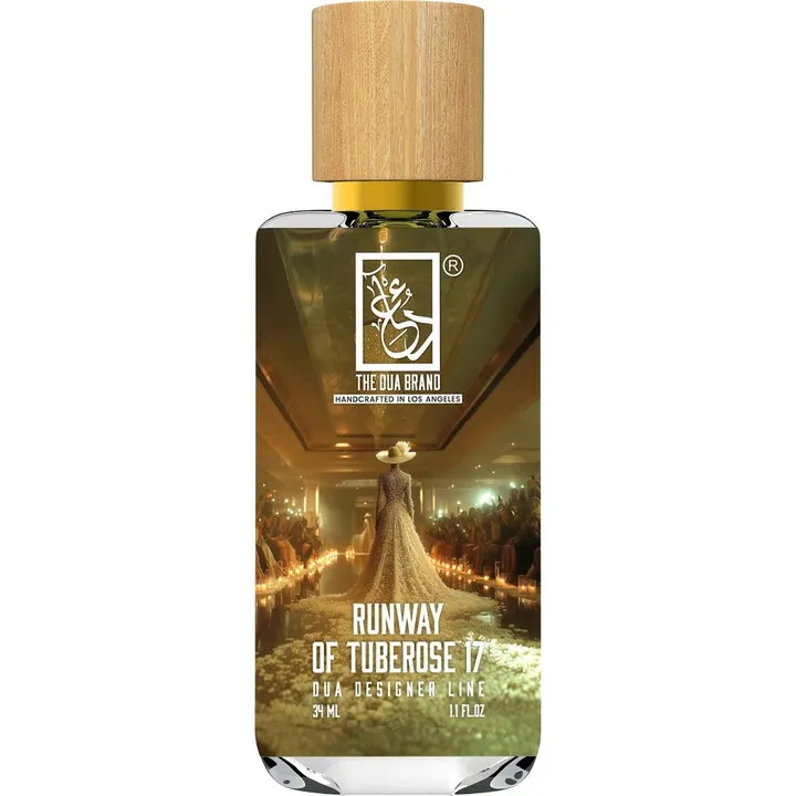 The Dua Brand Runway of Tuberose 17 perfume bottle