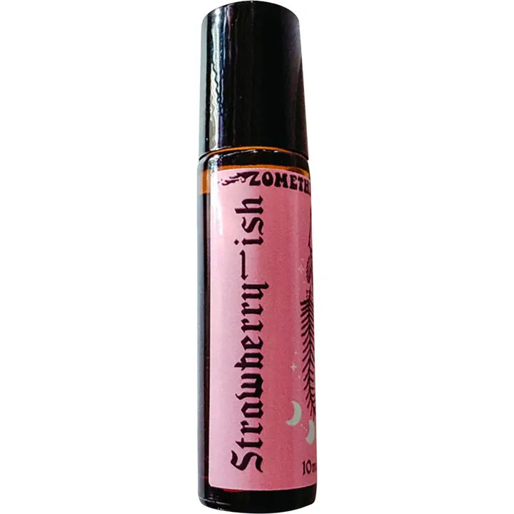 Zomething Strange Strawberry-ish perfume bottle