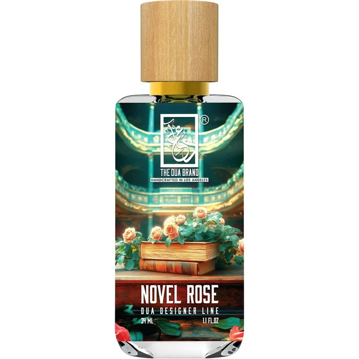The Dua Brand Novel Rose perfume bottle