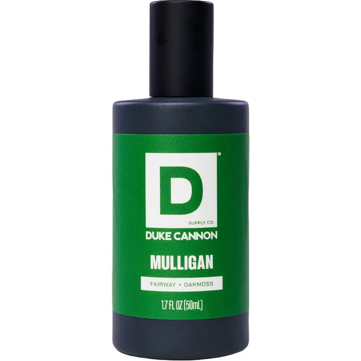 Duke Cannon Mulligan perfume bottle