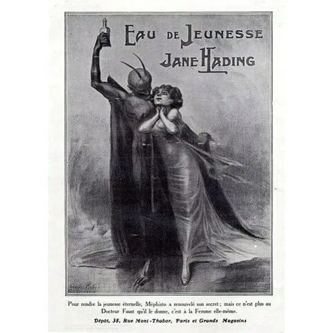 Jane Hading Eau de Jeunesse parfüm şişesi