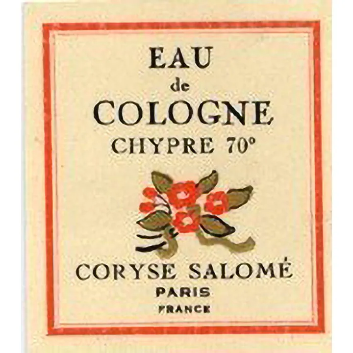 Coryse Salomé Eau de Cologne Chypre 70° parfüm şişesi