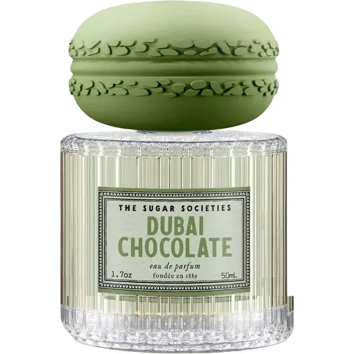 The Sugar Societies Dubai Chocolate perfume bottle