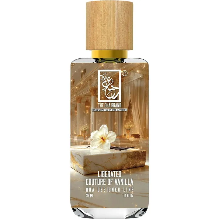 The Dua Brand Liberated Couture of Vanilla perfume bottle