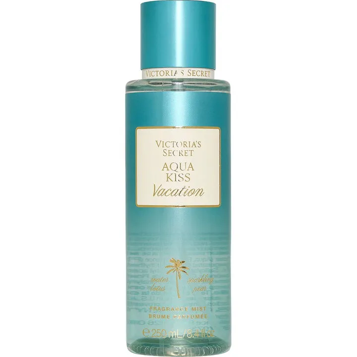 Victoria's Secret Aqua Kiss Vacation perfume bottle