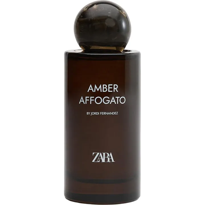 Zara Amber Affogato perfume bottle