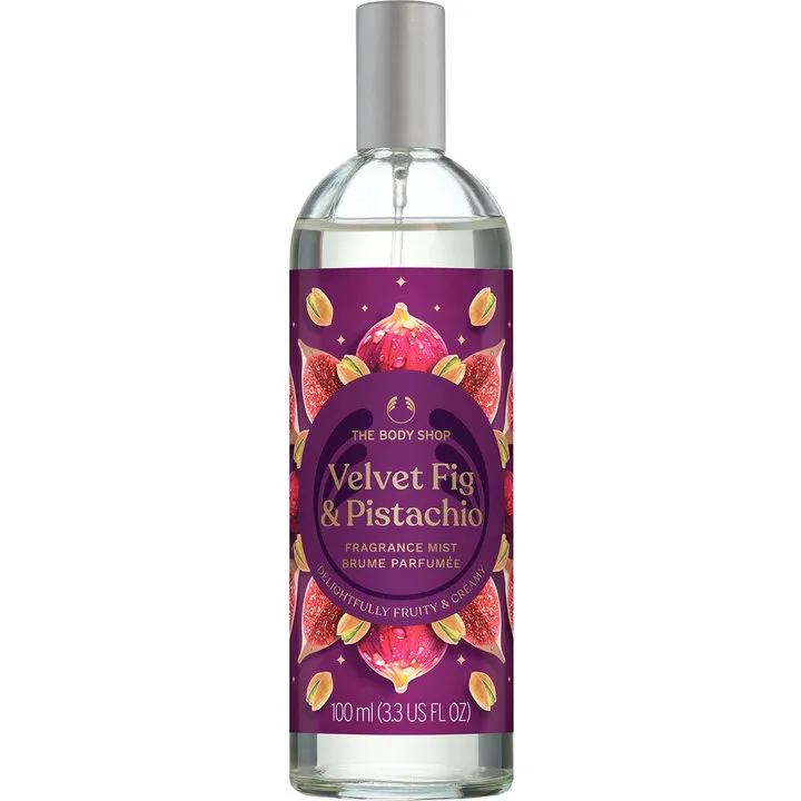The Body Shop Velvet Fig & Pistachio (Fragrance Mist) perfume bottle